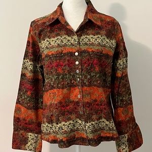 Christopher & Banks Jacket Style Top - Petite